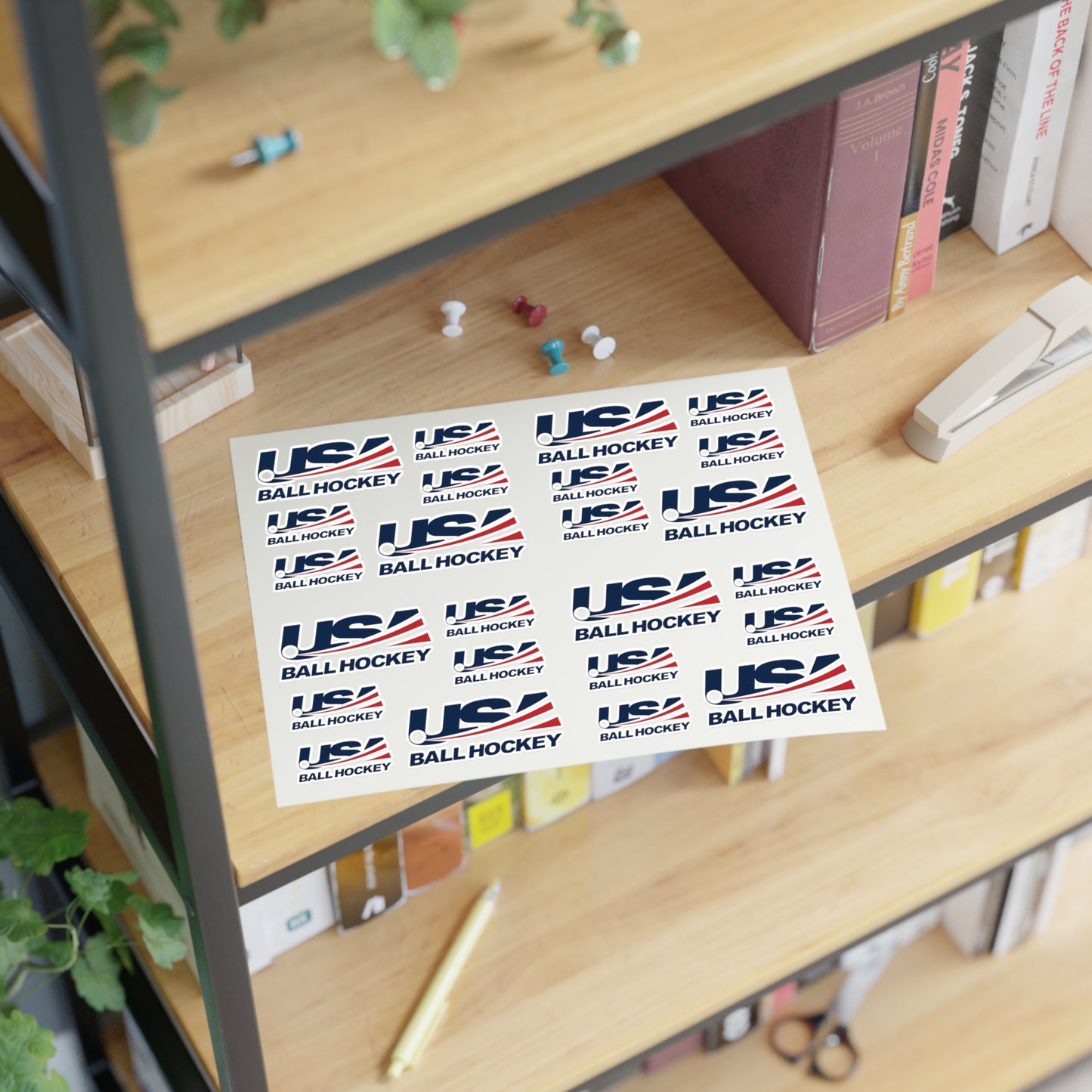 Sticker Sheets - USABH Logo