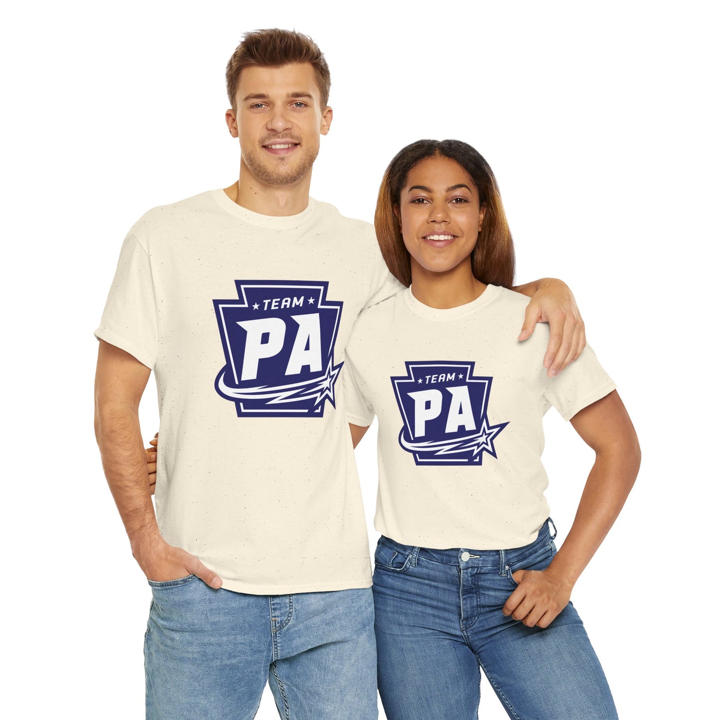 Unisex Heavy Cotton Tee - Future Stars Emblem - PA