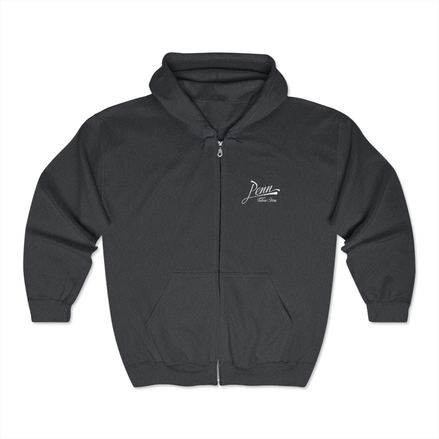 Unisex Heavy Blend™ Full Zip Hooded Sweatshirt - Future Stars Script - Mass