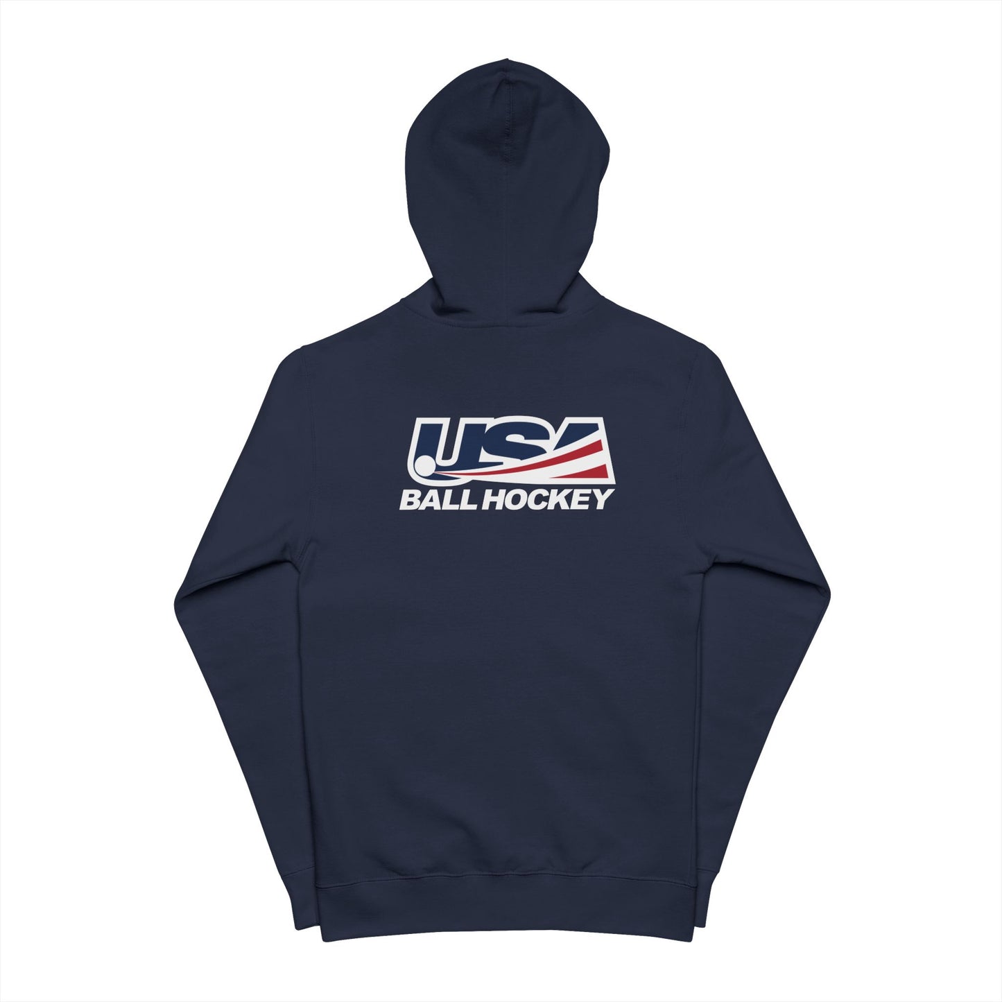 USA Hockey Unisex Fleece Zip Up Hoodie