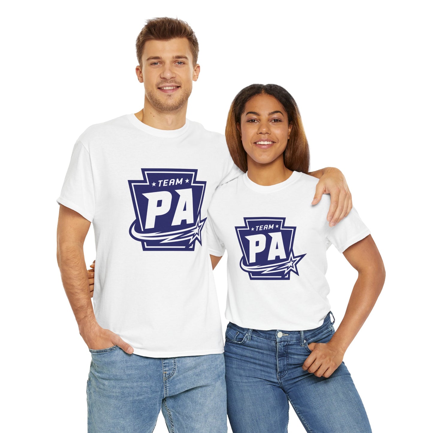 Unisex Heavy Cotton Tee - Future Stars Emblem - PA