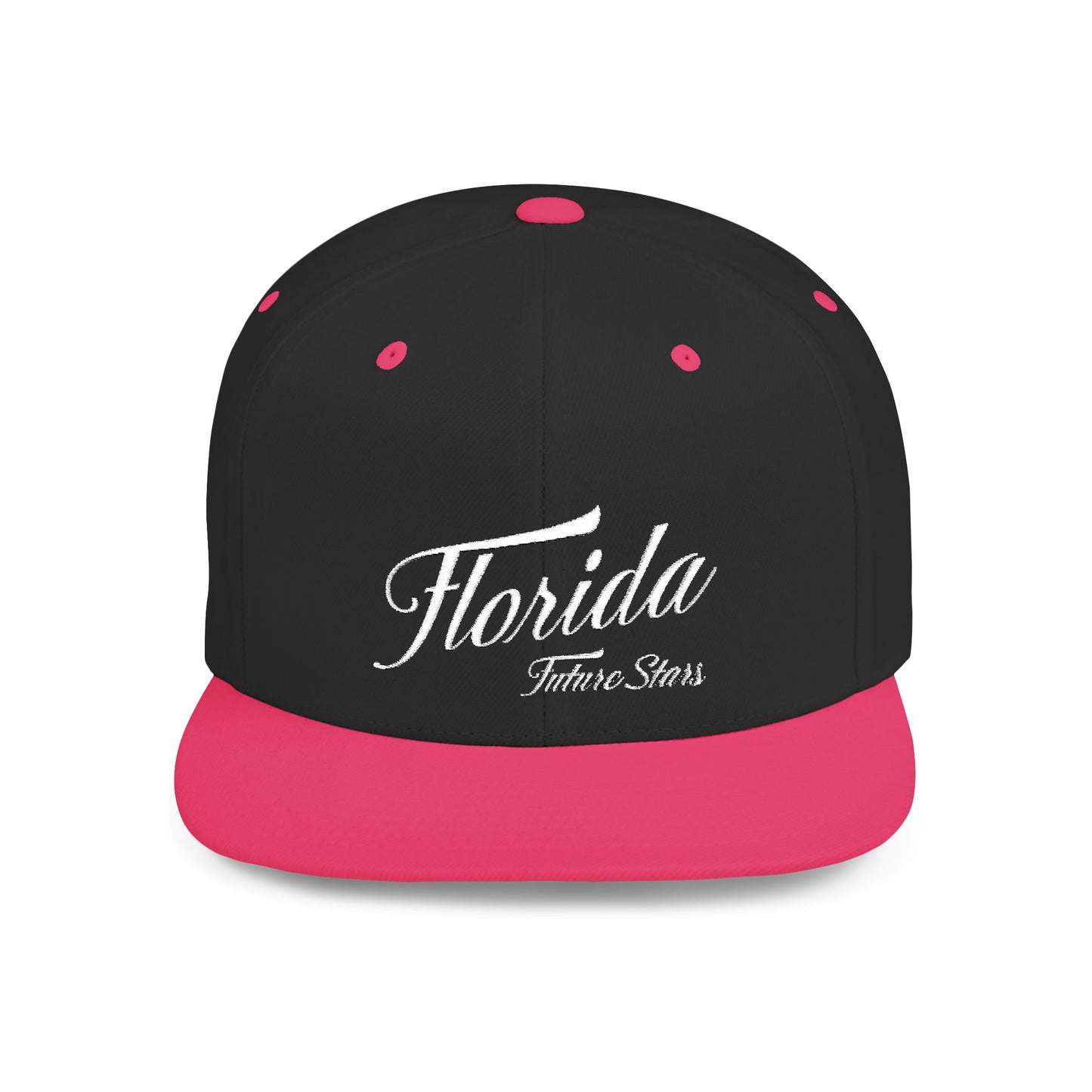 Flat Bill Snapback - Future Stars Script - FL