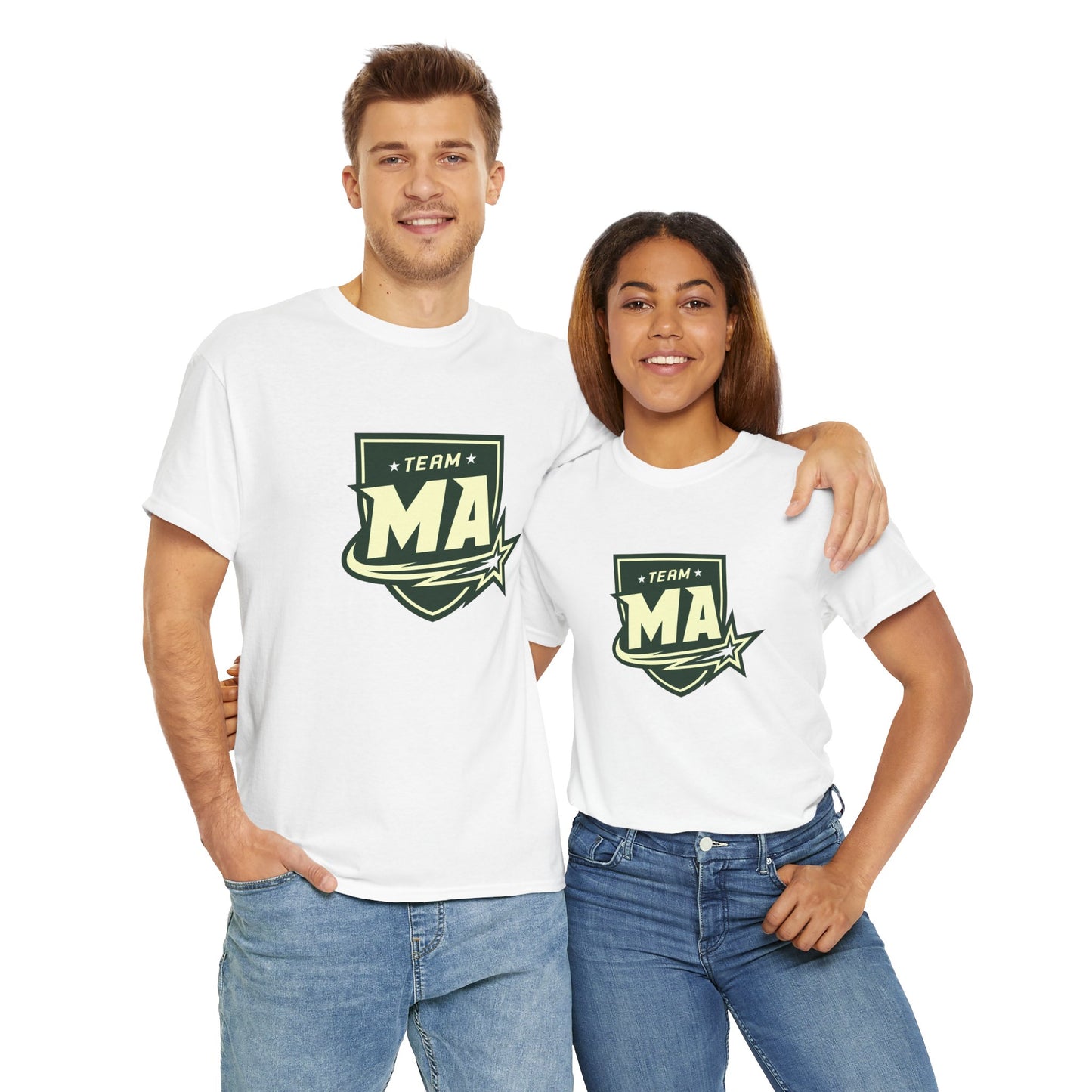 Unisex Heavy Cotton Tee - Future Stars Emblem - MA