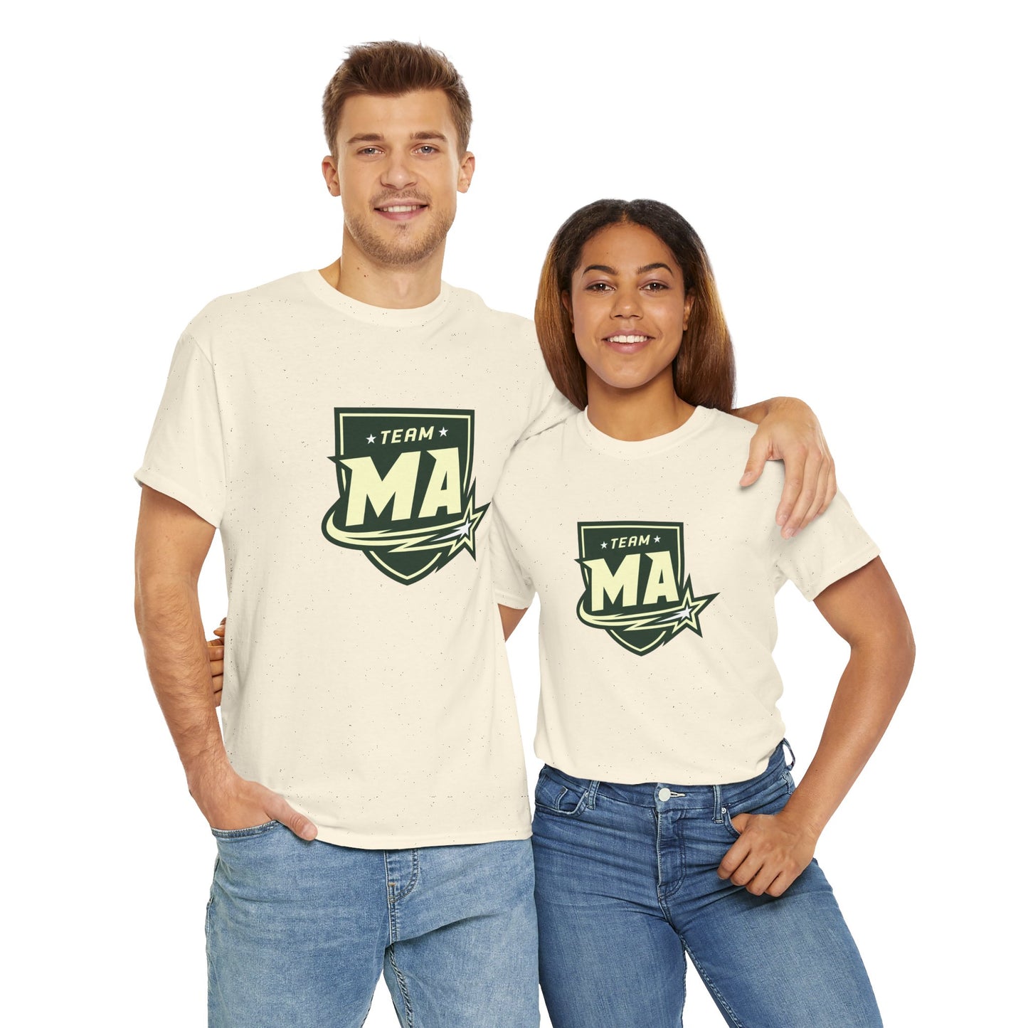 Unisex Heavy Cotton Tee - Future Stars Emblem - MA