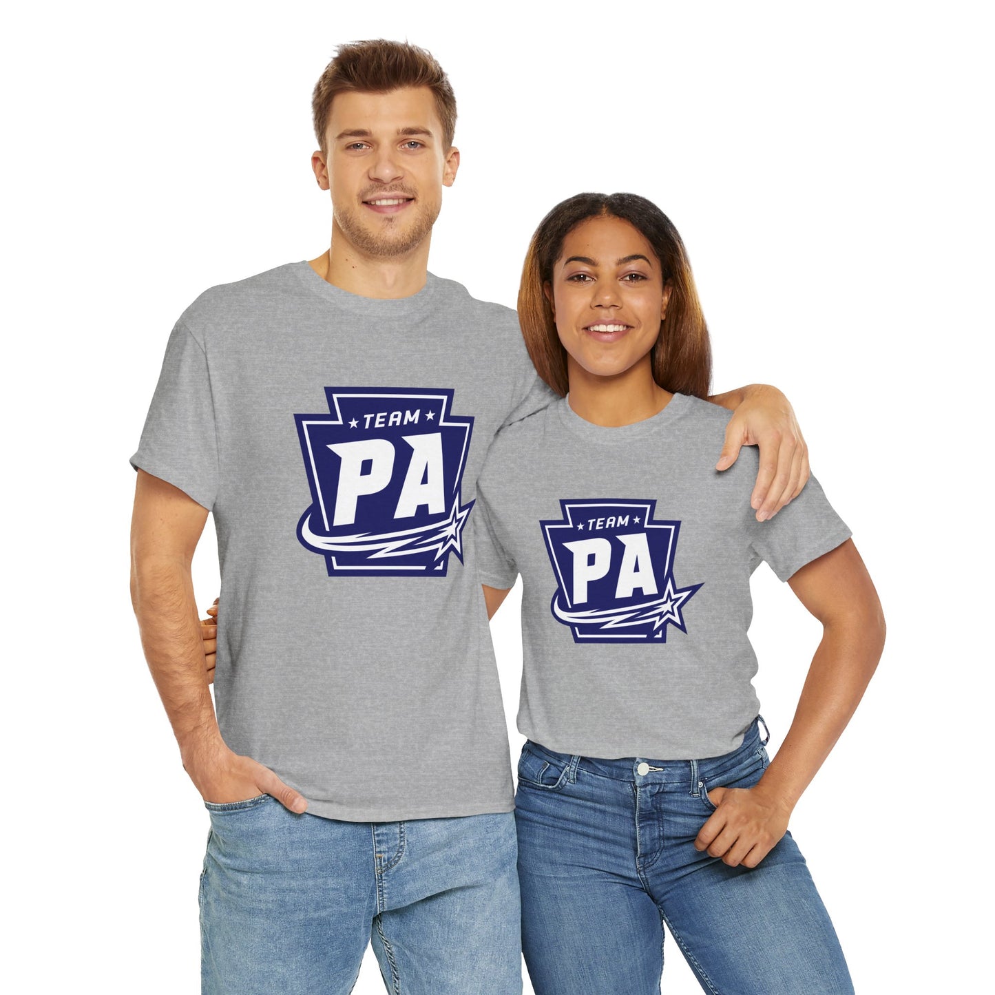 Unisex Heavy Cotton Tee - Future Stars Emblem - PA