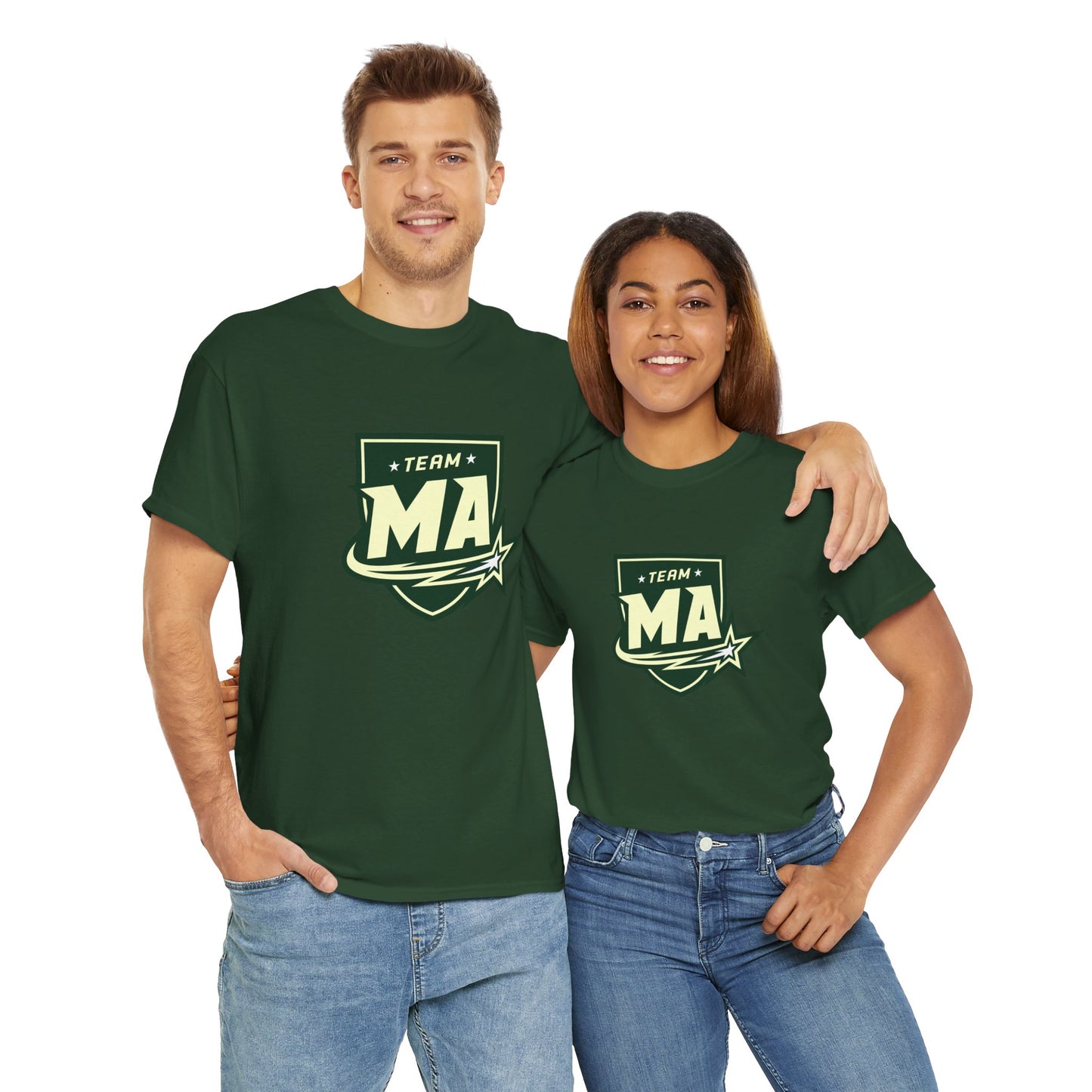 Unisex Heavy Cotton Tee - Future Stars Emblem - MA