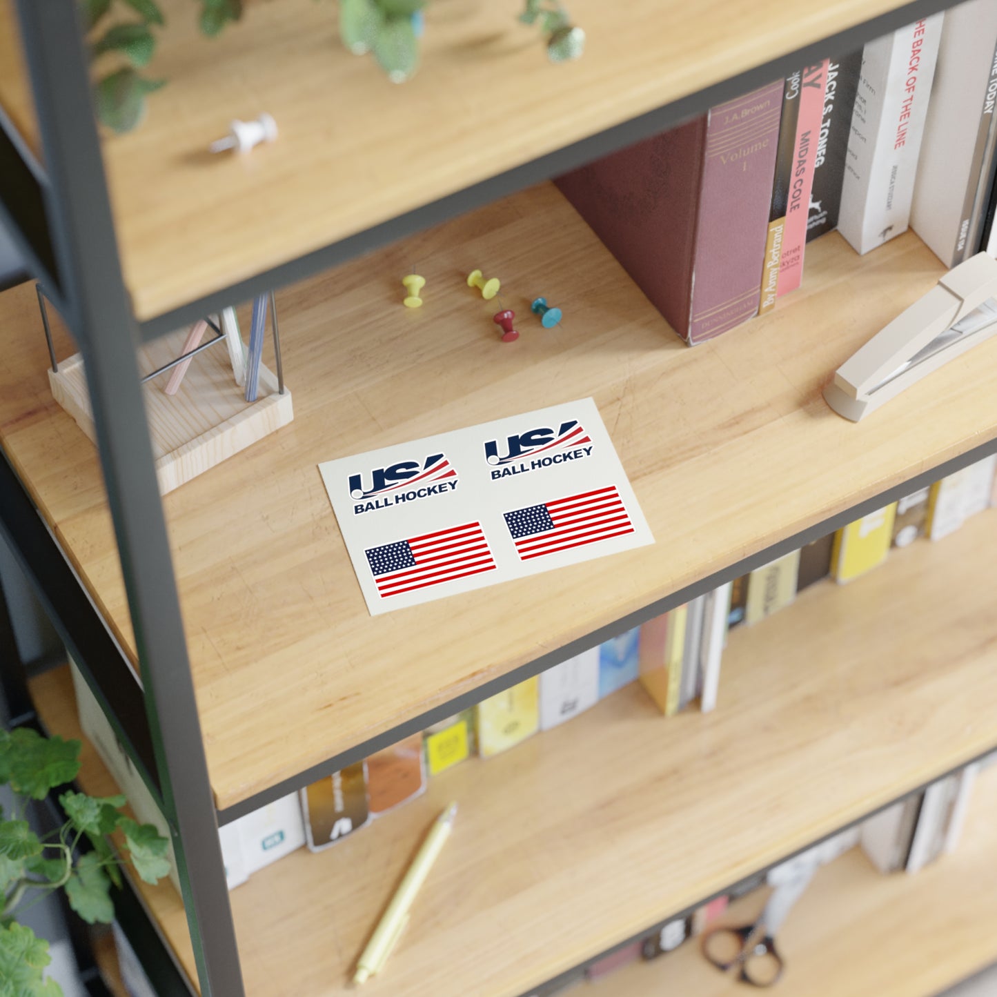 Sticker Sheets USABH Logo & USA Flag