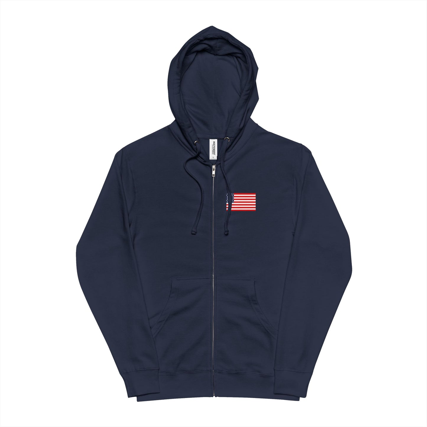 USA Hockey Unisex Fleece Zip Up Hoodie