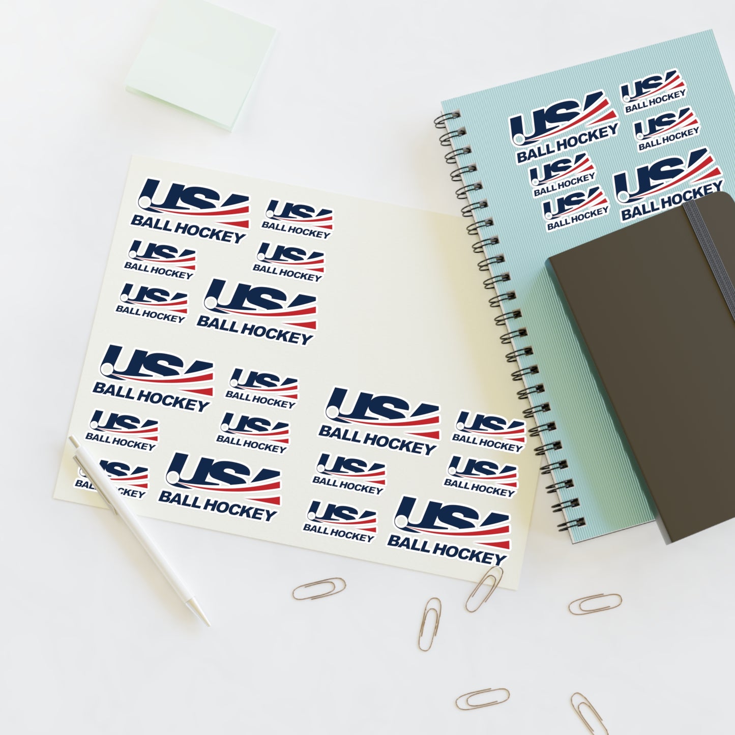 Sticker Sheets - USABH Logo