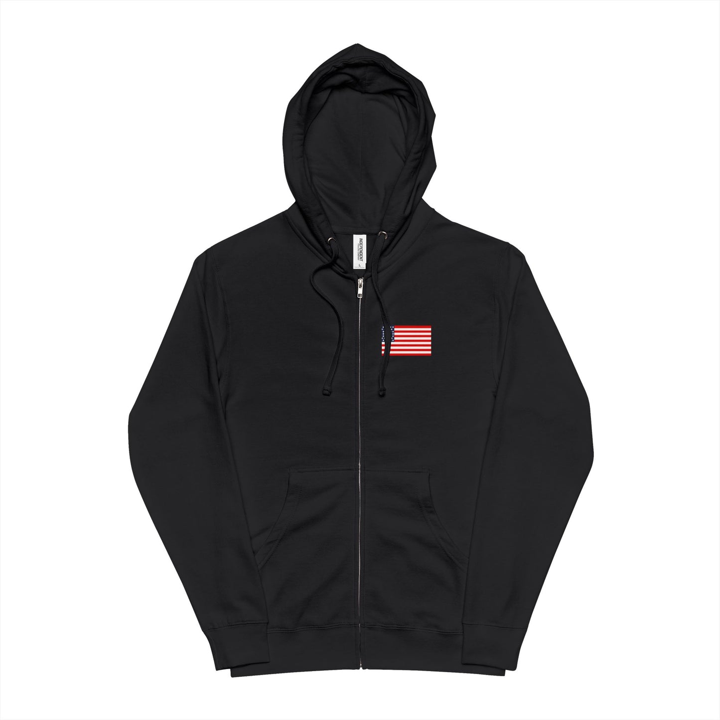 USA Hockey Unisex Fleece Zip Up Hoodie