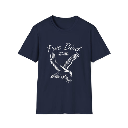 USABH Summer Softstyle T-Shirt - Free Bird (white)