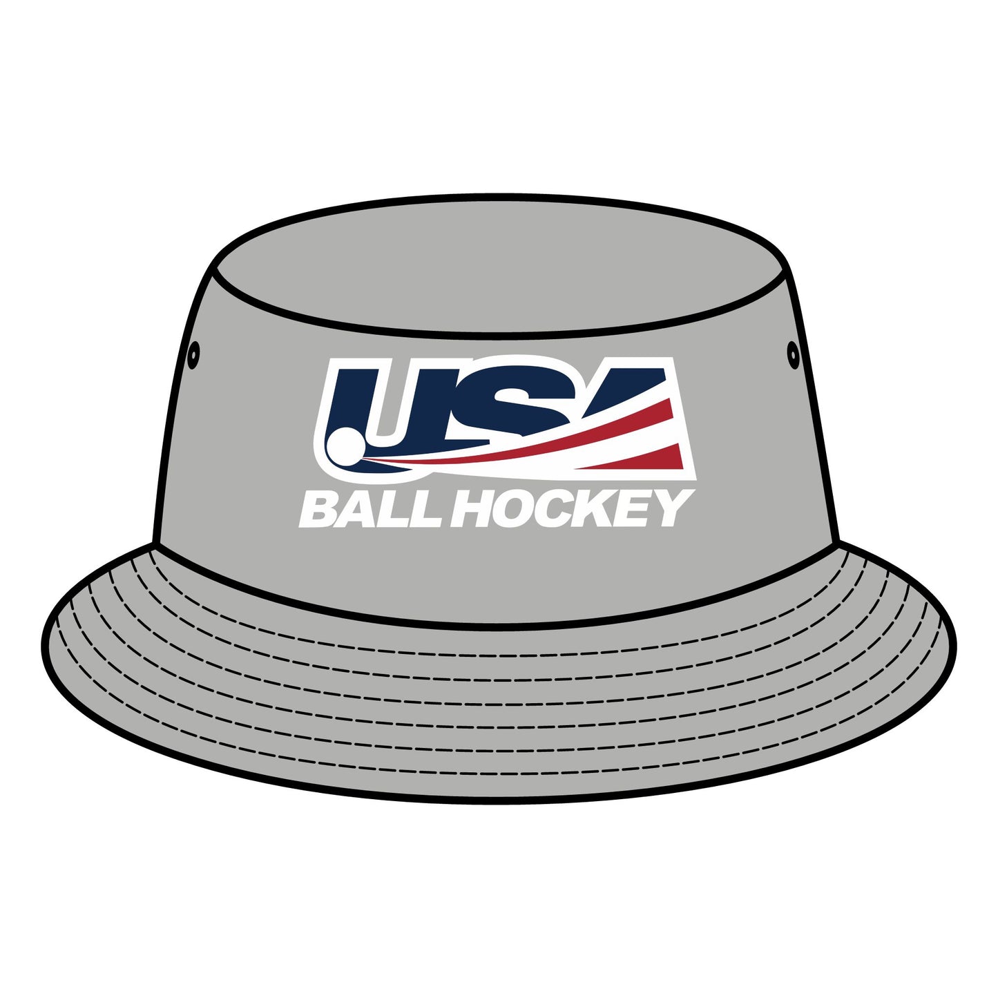 USA Ball Hockey Bucket Hat