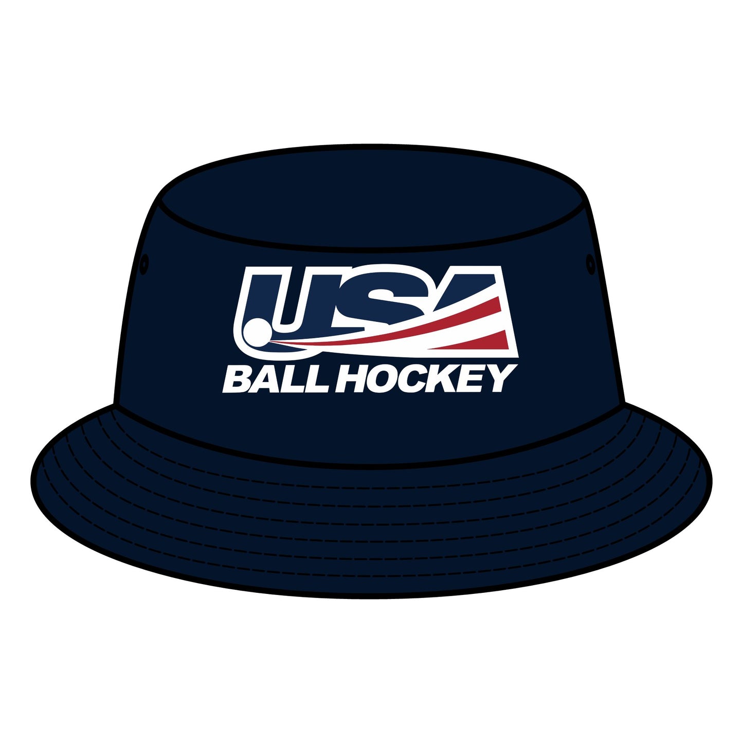 USA Ball Hockey Bucket Hat