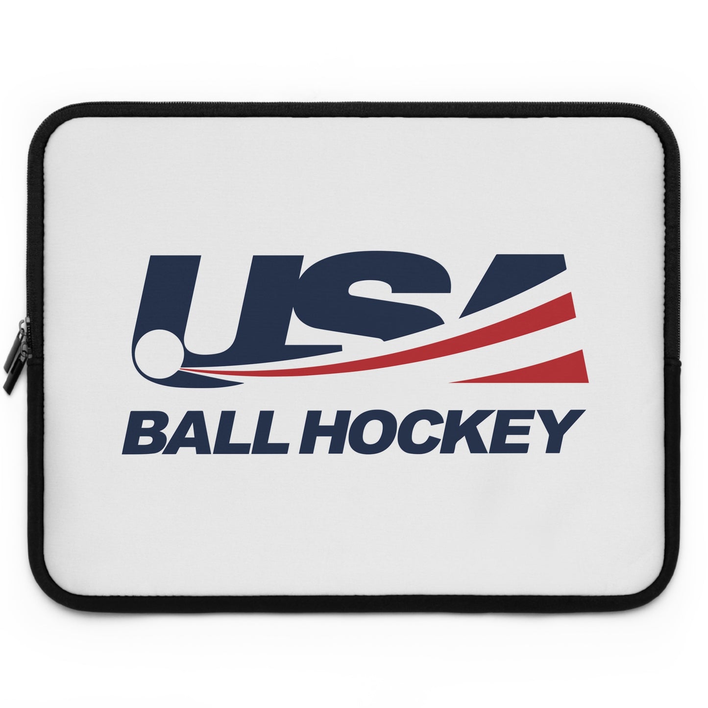 USA Ball Hockey Laptop Sleeve, Sporty Tech Case, Gamer Gift, Hockey Accessories, Travel Essentials, Cool Laptop Bag