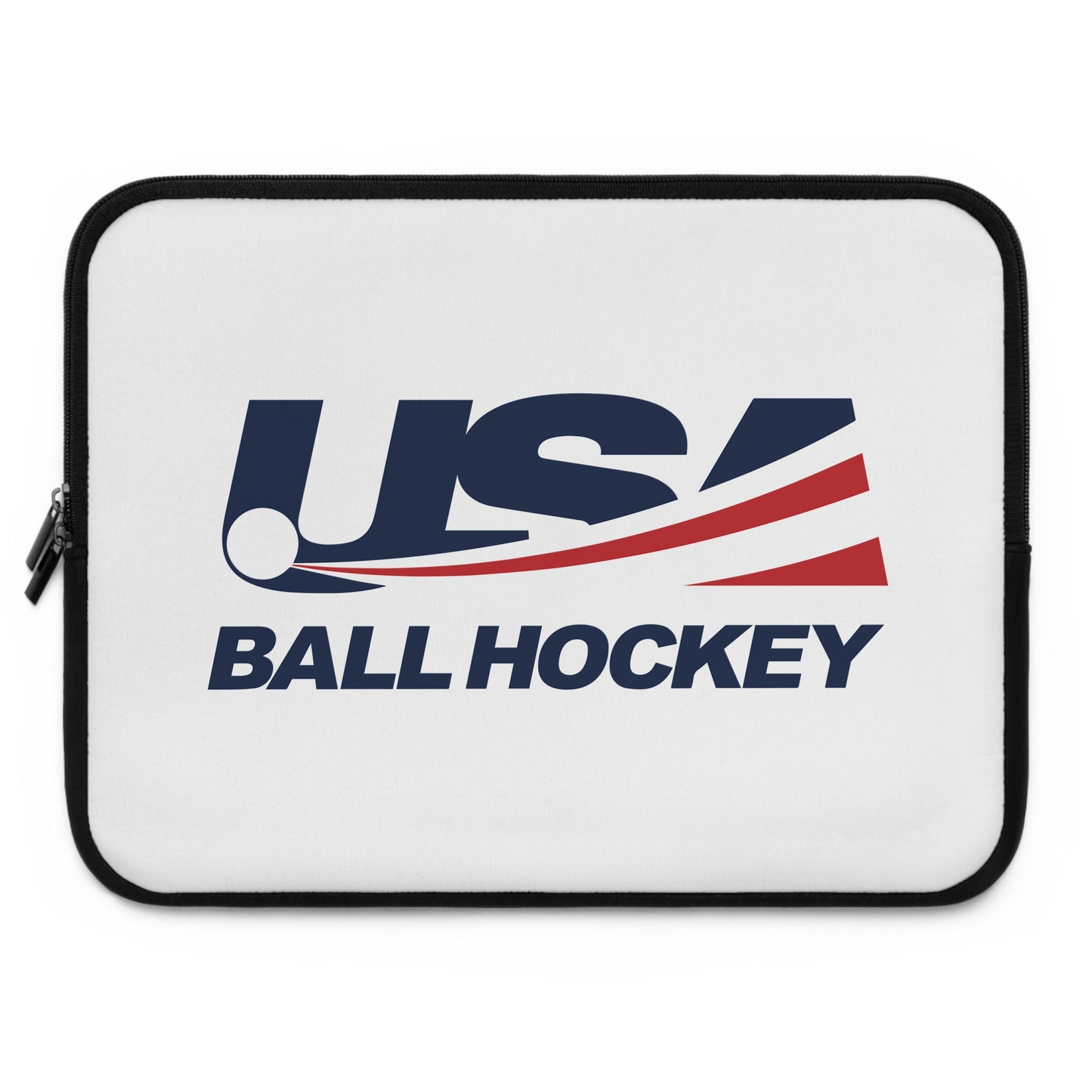 USA Ball Hockey Laptop Sleeve, Sporty Tech Case, Gamer Gift, Hockey Accessories, Travel Essentials, Cool Laptop Bag