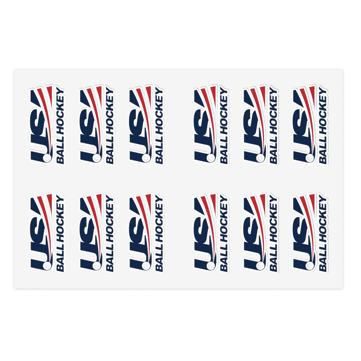Sticker Sheets - USABH Logo