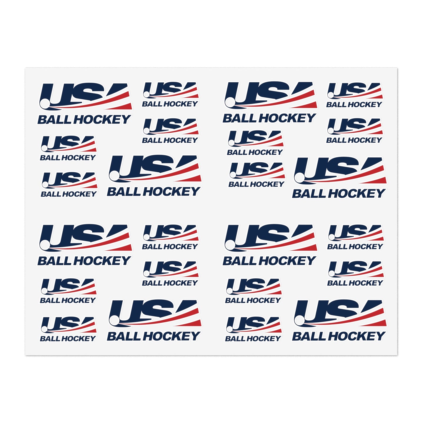 Sticker Sheets - USABH Logo