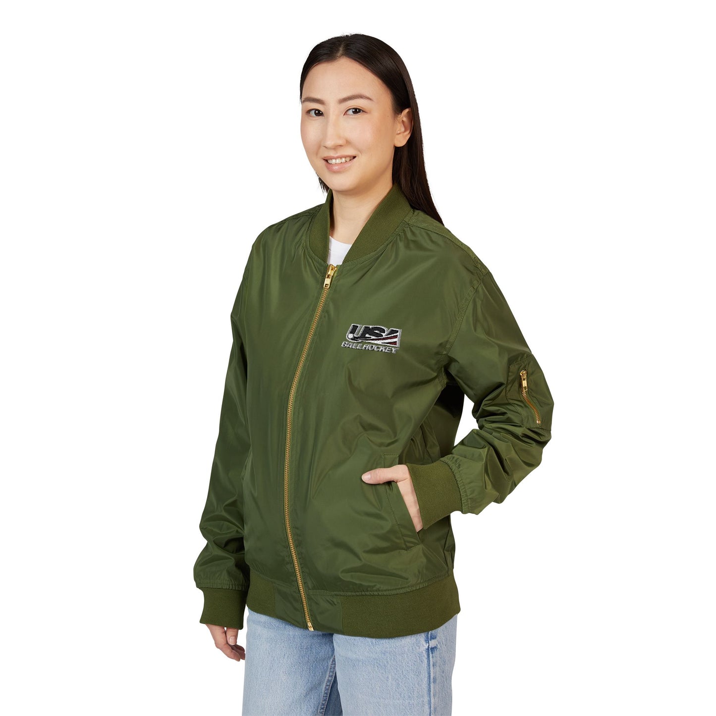 Stylish Recycled Bomber Jacket