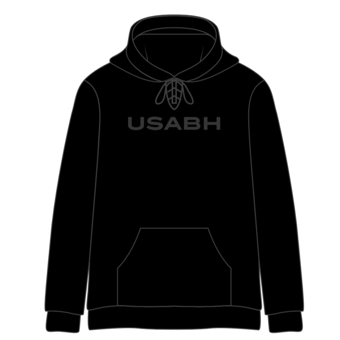 Black Out / White Out Cotton Hoodies - USABH