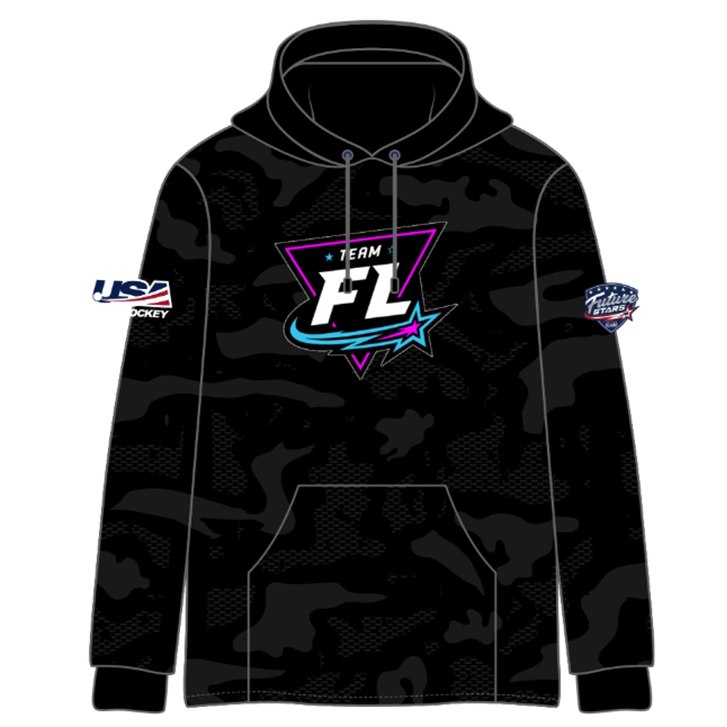 FL Future Stars Black Camo Hoodie