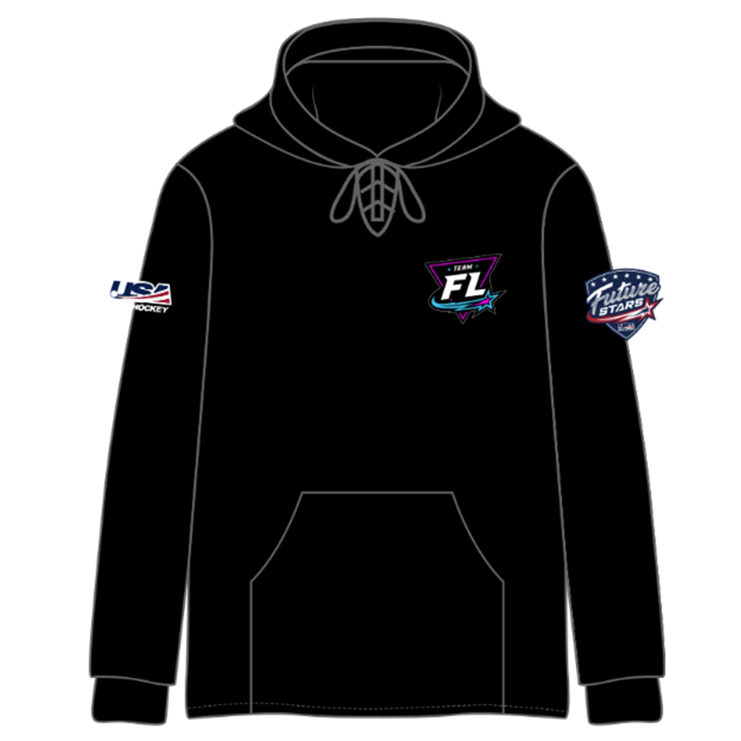 FL Future Stars Stitched Hoodies (2 color options)