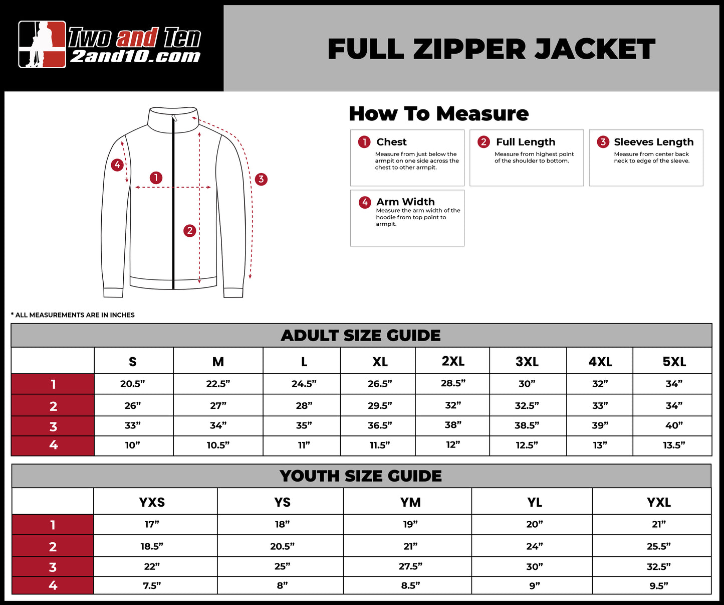 Black Out / White Out Full Zip Jacket