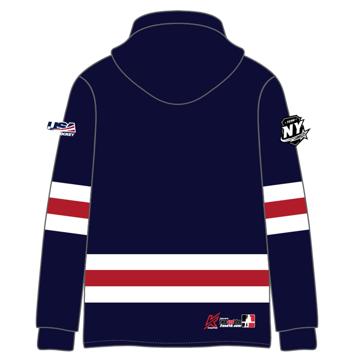 Future Stars Navy Hoodie -NY Emblem