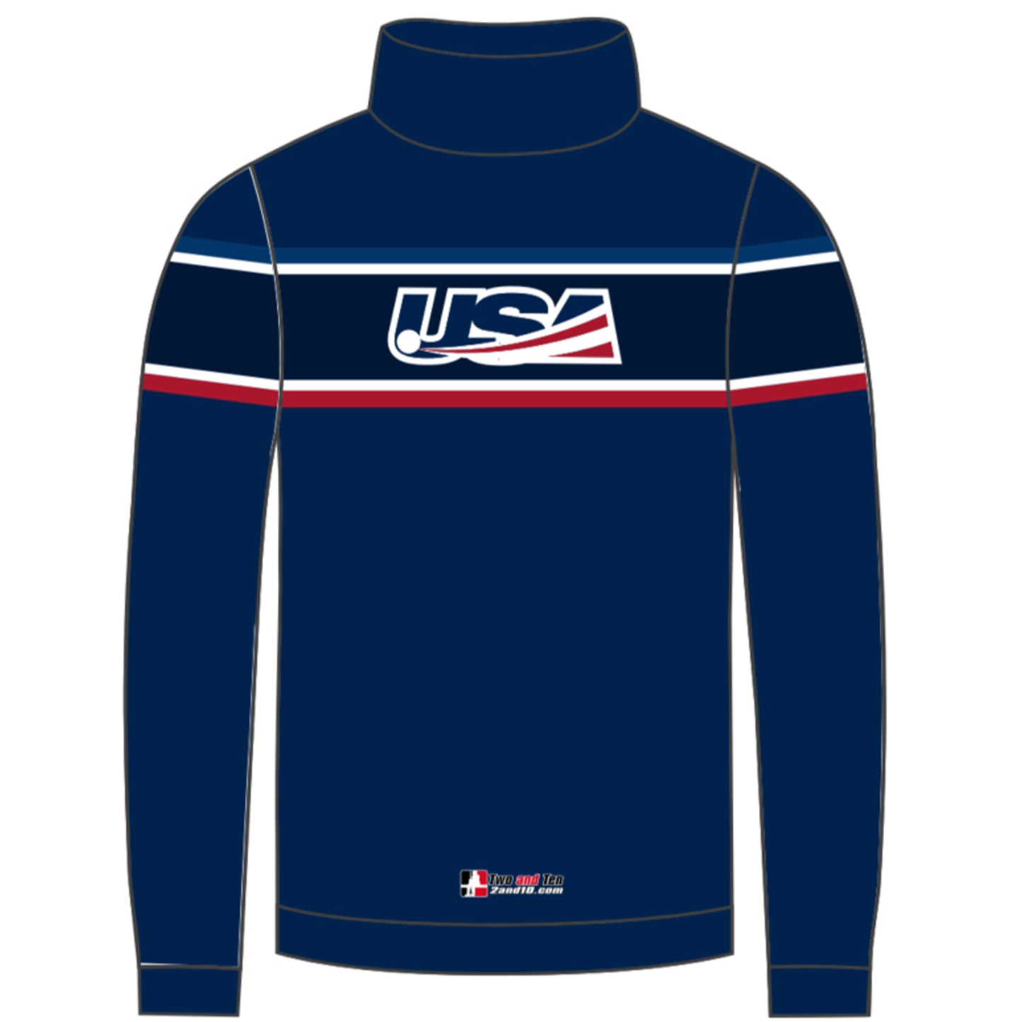 National Team 1/4 Zip Pullover - Jersey Match