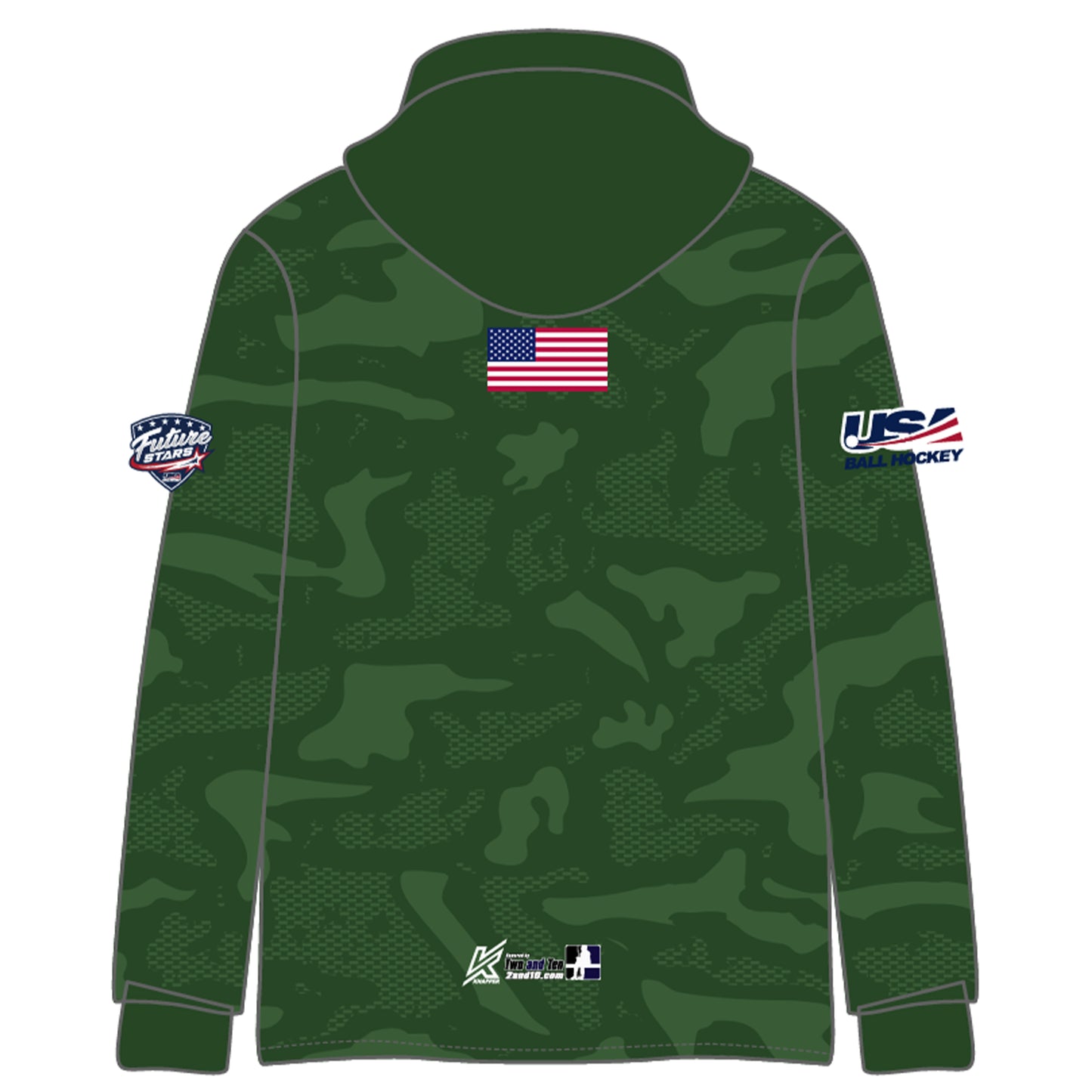 MA Future Stars Green Camo Hoodie