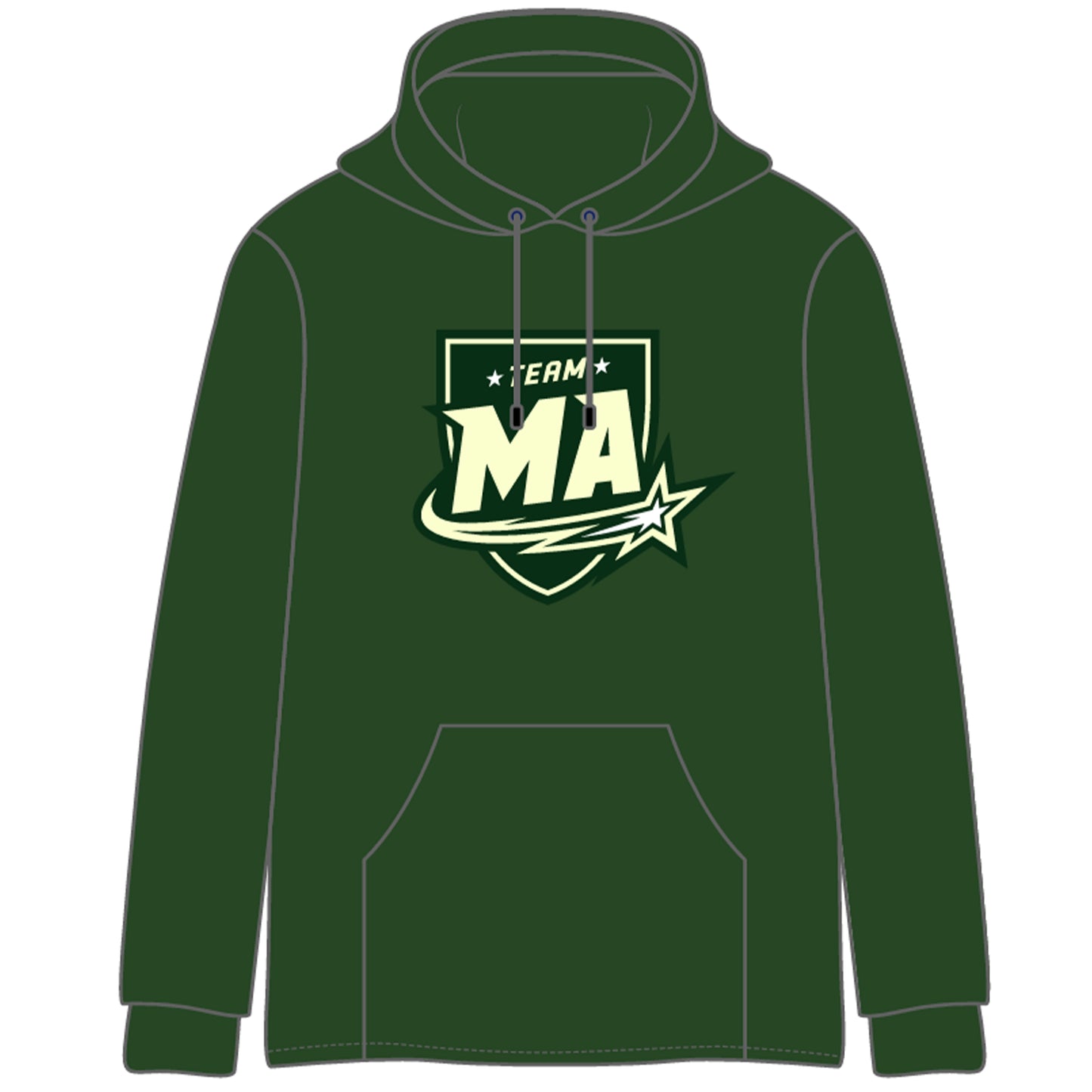 MA Future Stars Green Hoodie