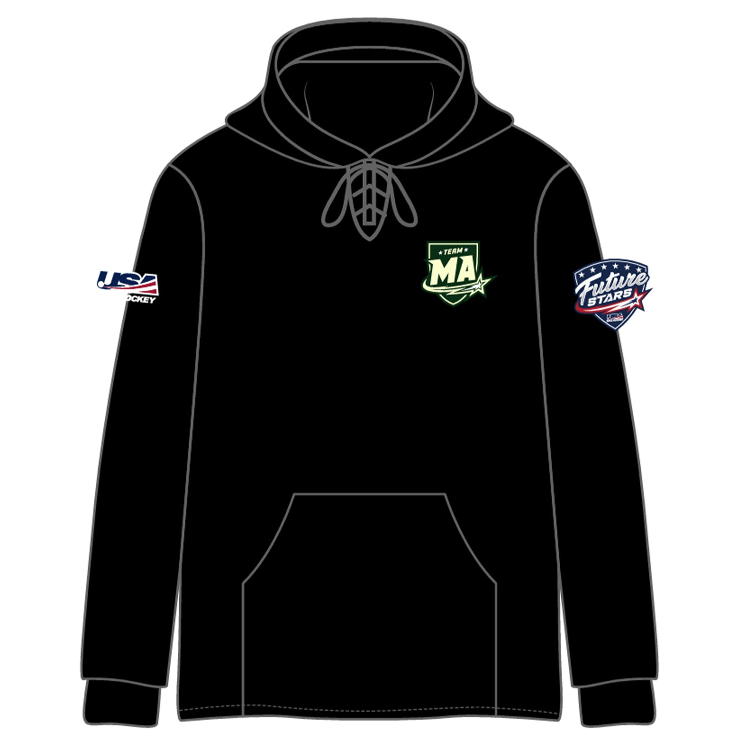 MA Future Stars Stitched Hoodies (3 color options)