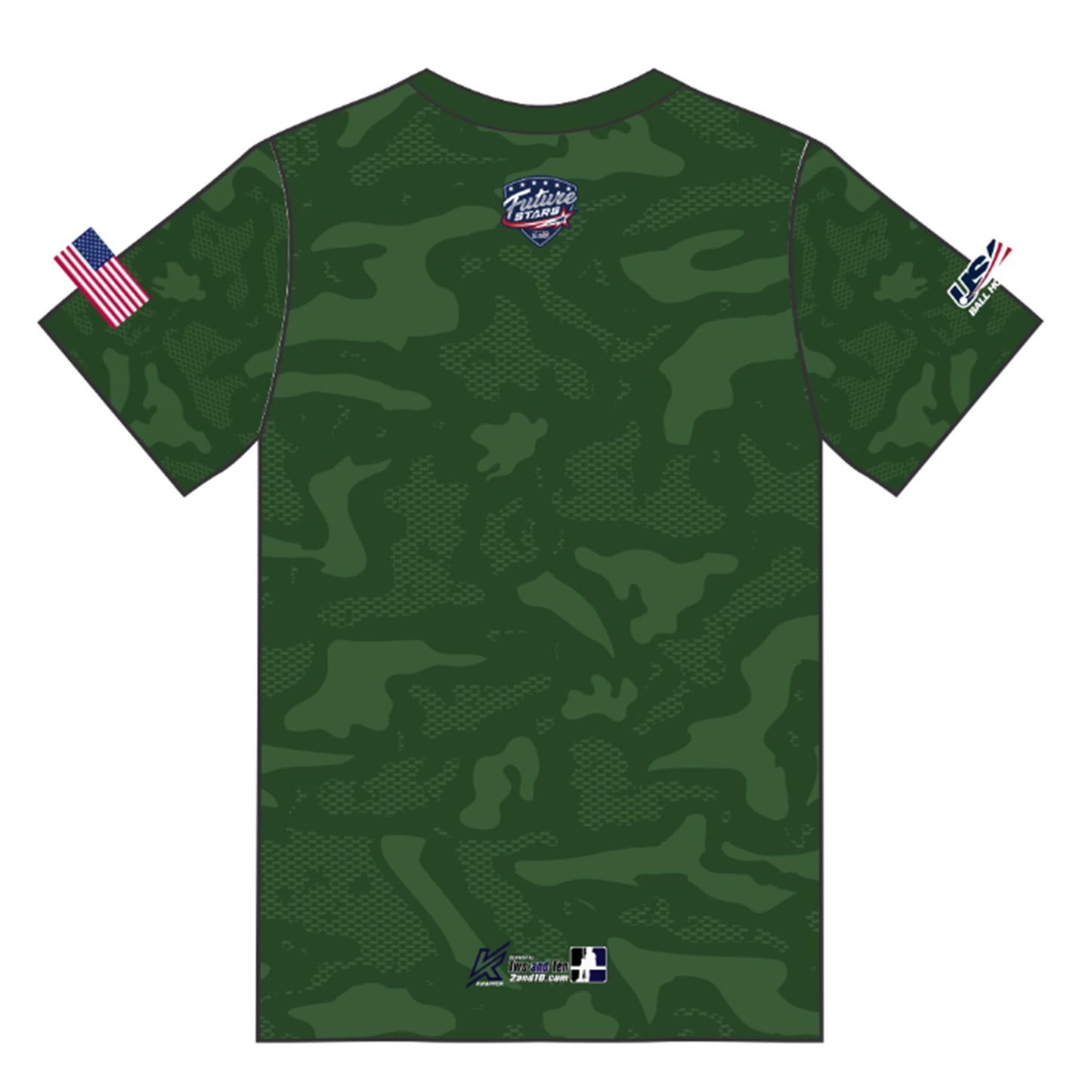 Mass Future Stars Customizable Camo Short Sleeve