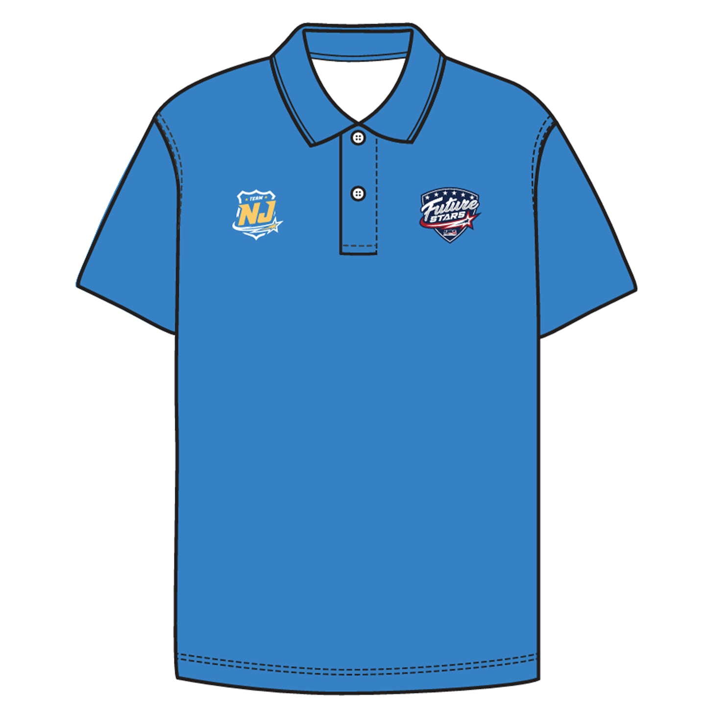 NJ Future Stars Coach Polos (3 color options)