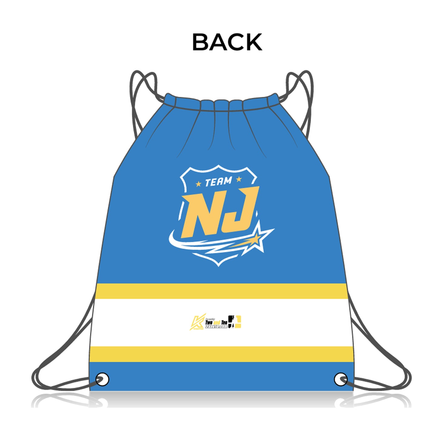 NJ Future Stars Drawstring Bag (Customizable)