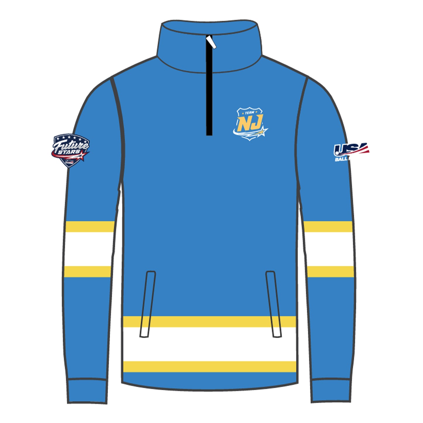 NJ Future Stars 1/4 Zip Pullover
