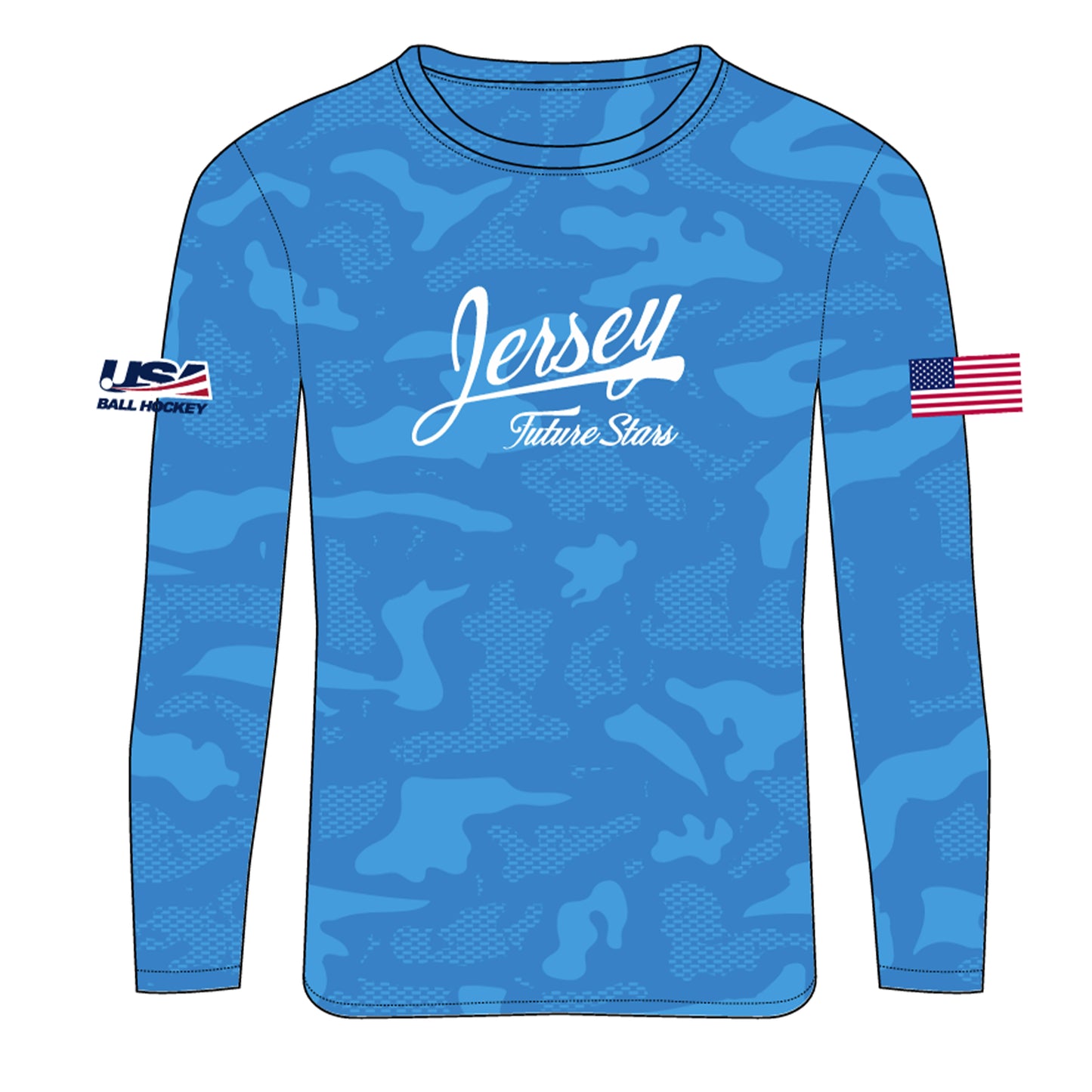 NJ Future Stars Camo Long Sleeve