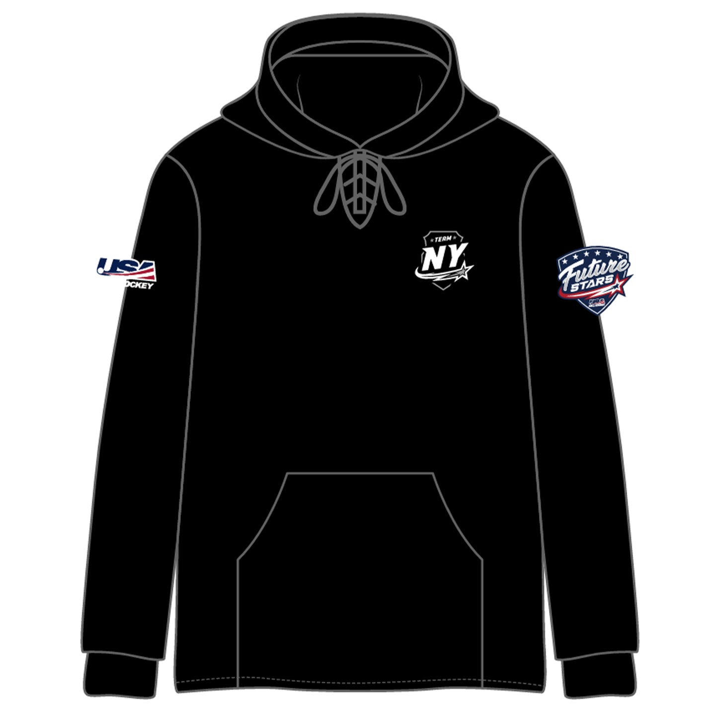 NY Future Stars Stitched Hoodies (2 color options)