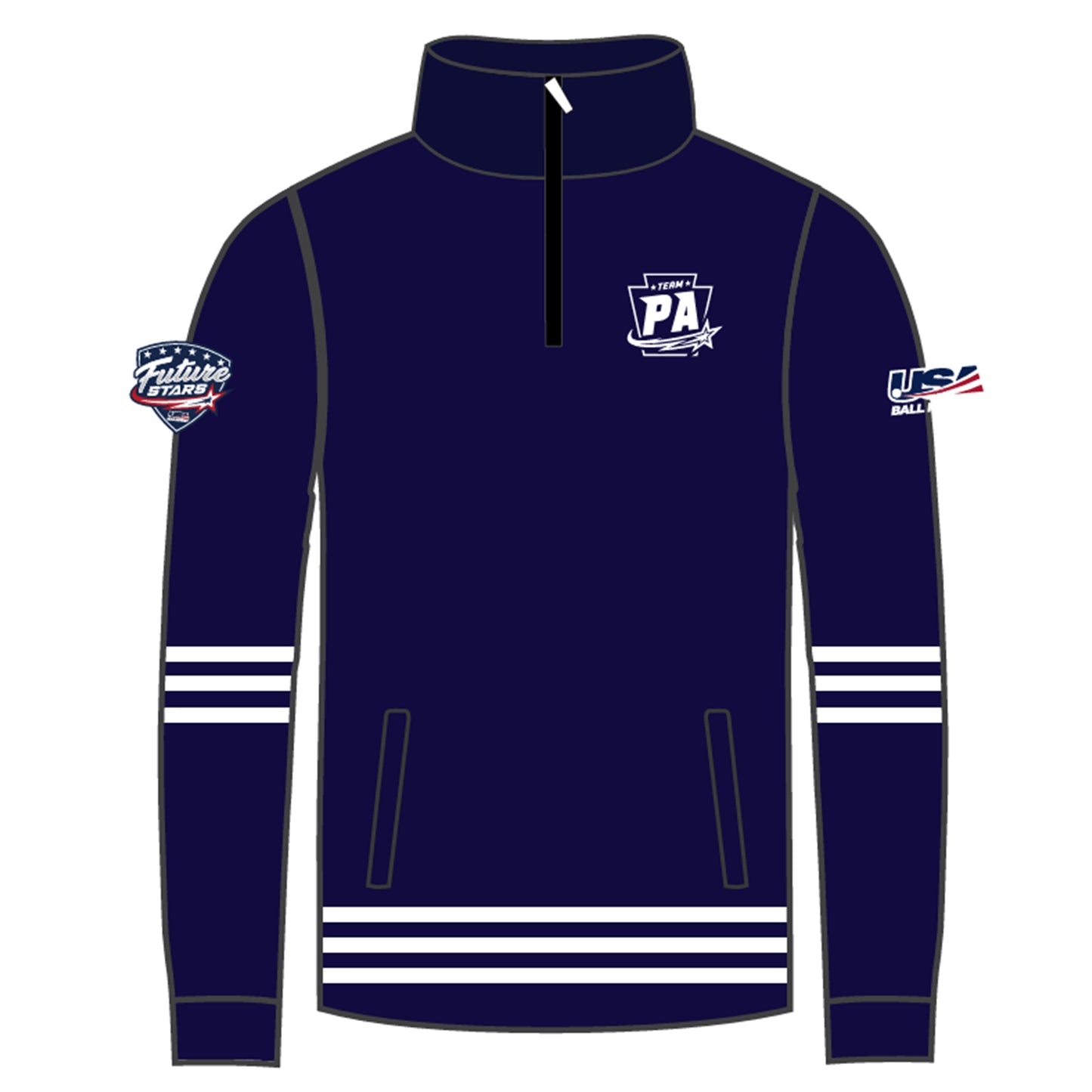 PA Future Stars 1/4 Zip Pullover