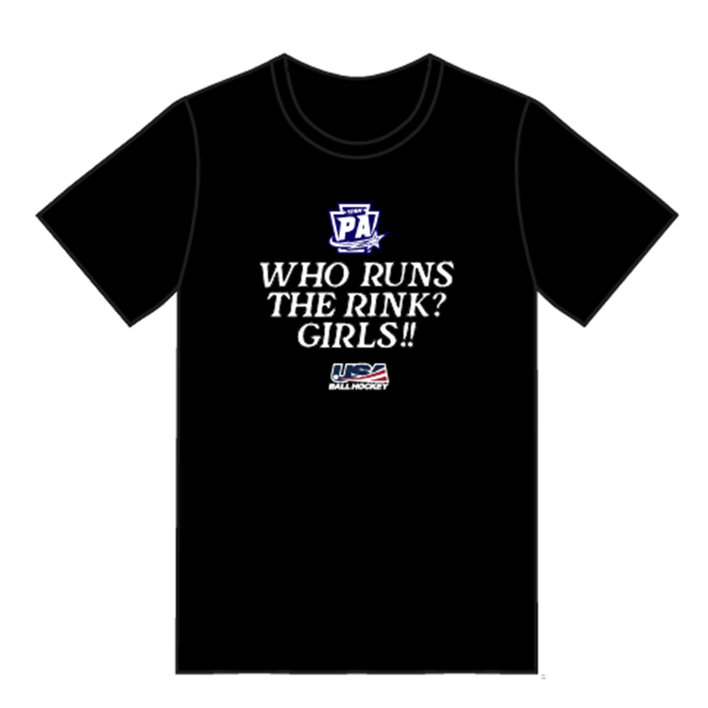 PA Future Stars T Shirt - Who Runs the Rink?