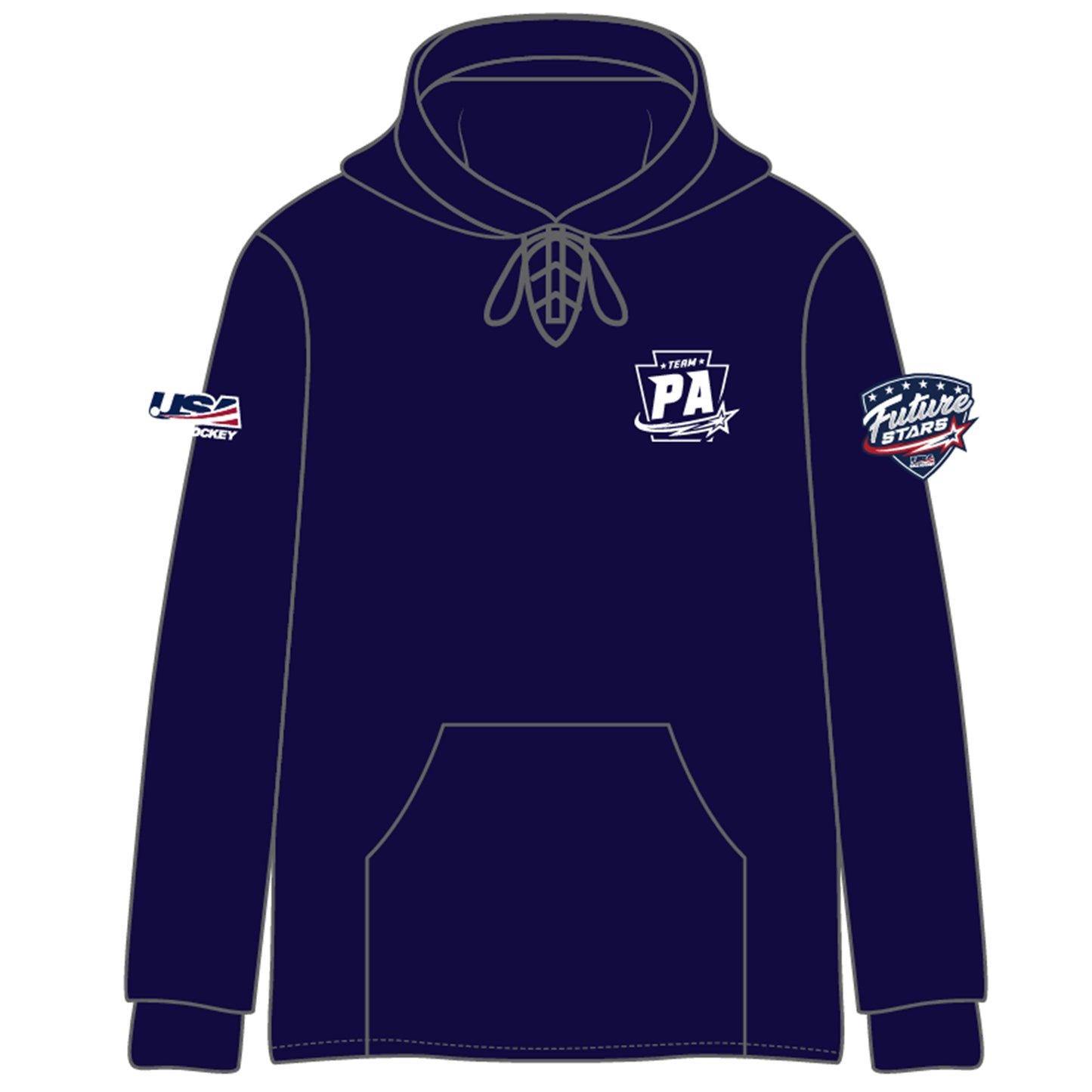 PA Future Stars Stitched Hoodies (3 color options)