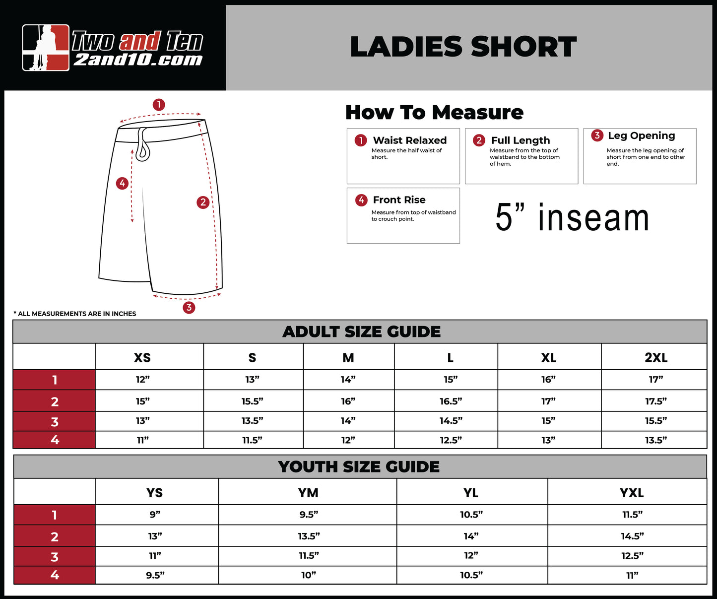 U16/U20/U23 National Team Shorts (2 color options)