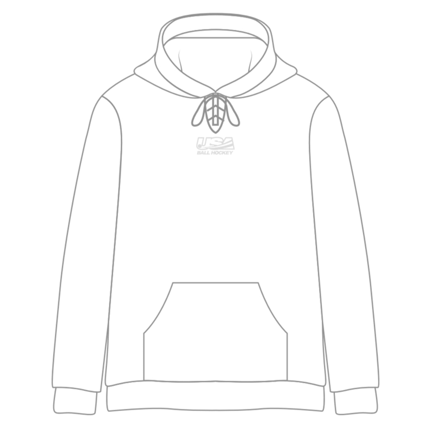 Black Out / White Out Cotton Hoodies (w/stitched logo)