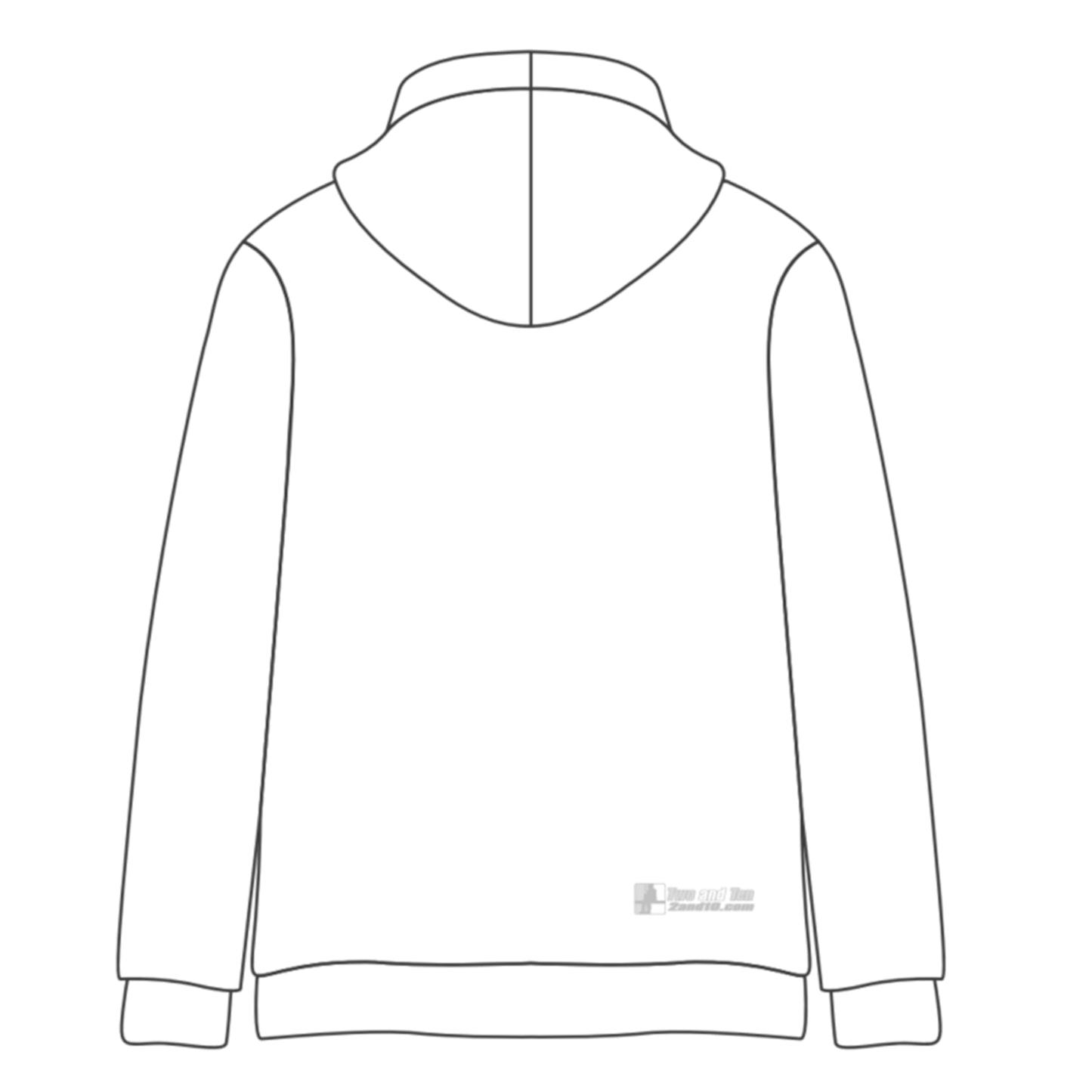 Black Out / White Out Cotton Hoodies - USABH