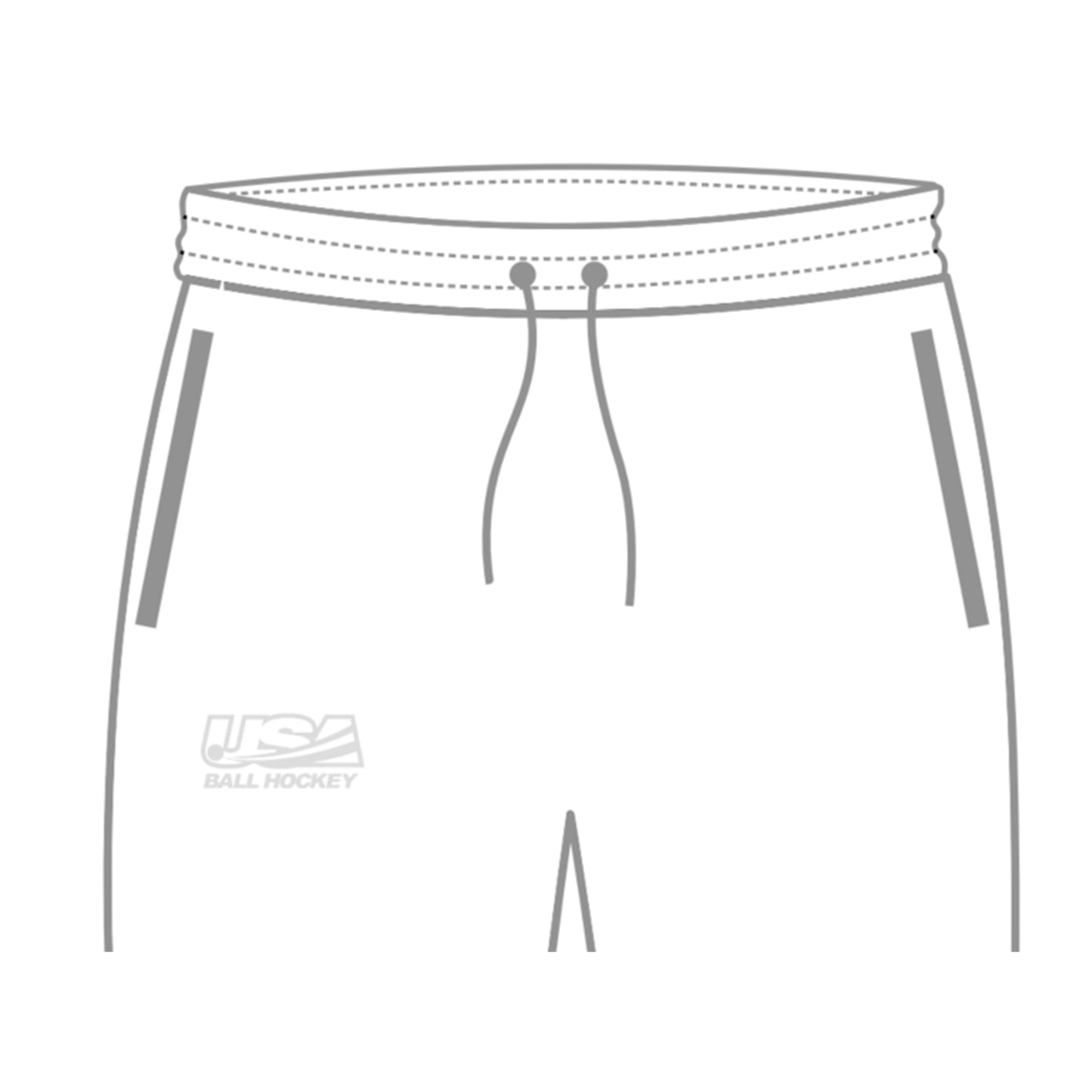Black Out / White Out Joggers (w/stitched logo)
