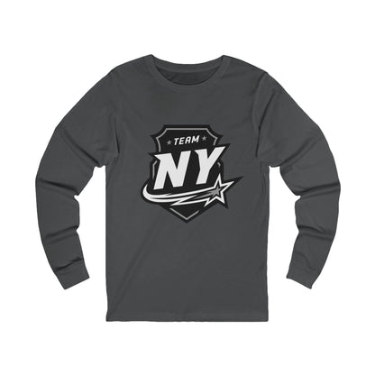 Unisex Jersey Long Sleeve Tee - Future Stars Emblem - NY