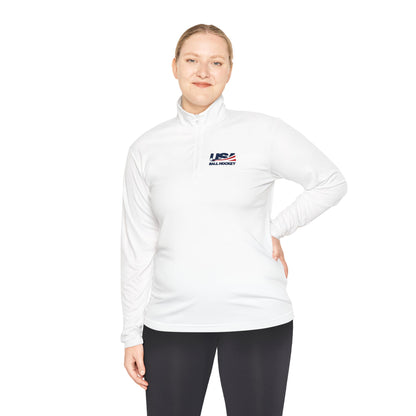 Unisex Quarter-Zip Pullover - USABH