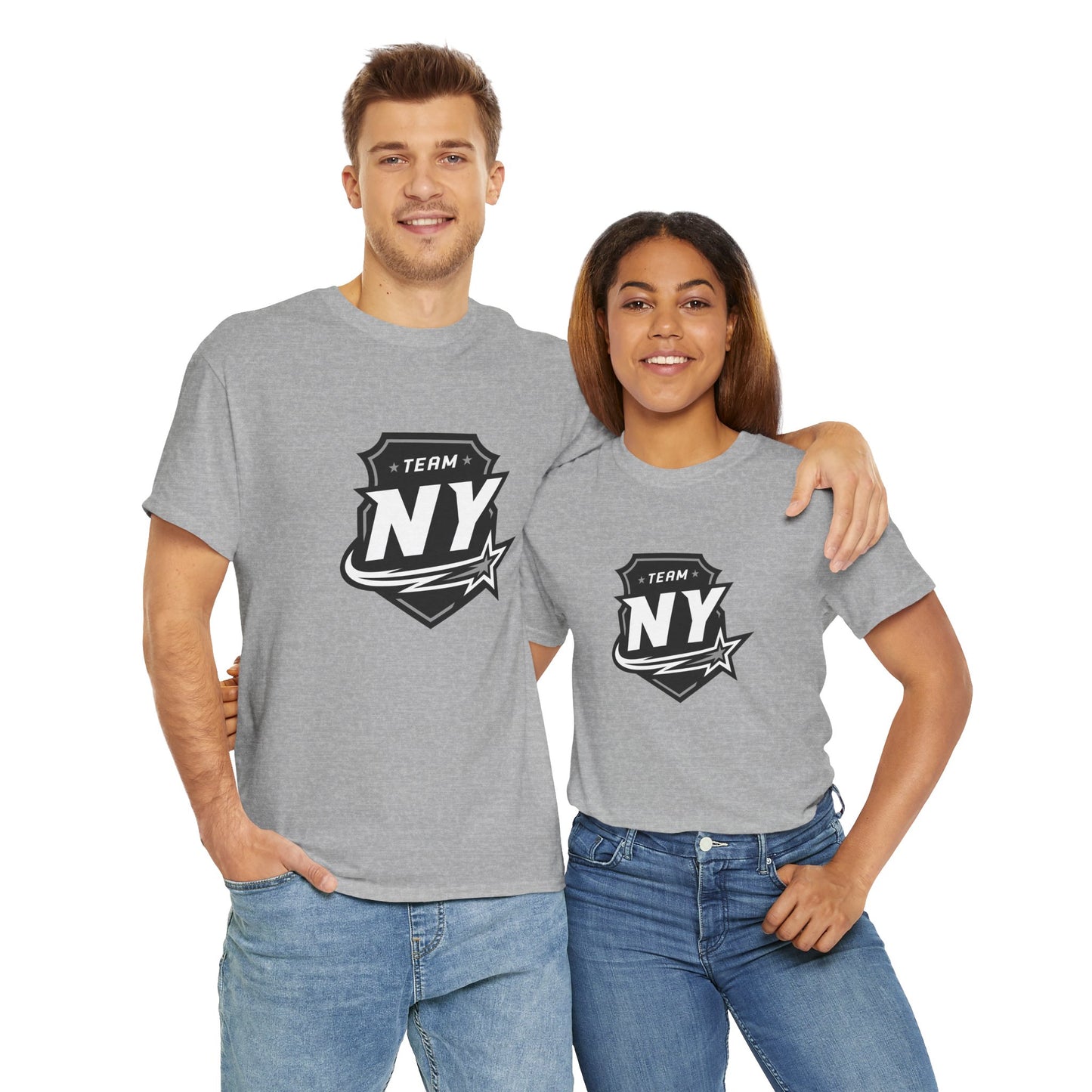 Unisex Heavy Cotton Tee - Future Stars Emblem - NY