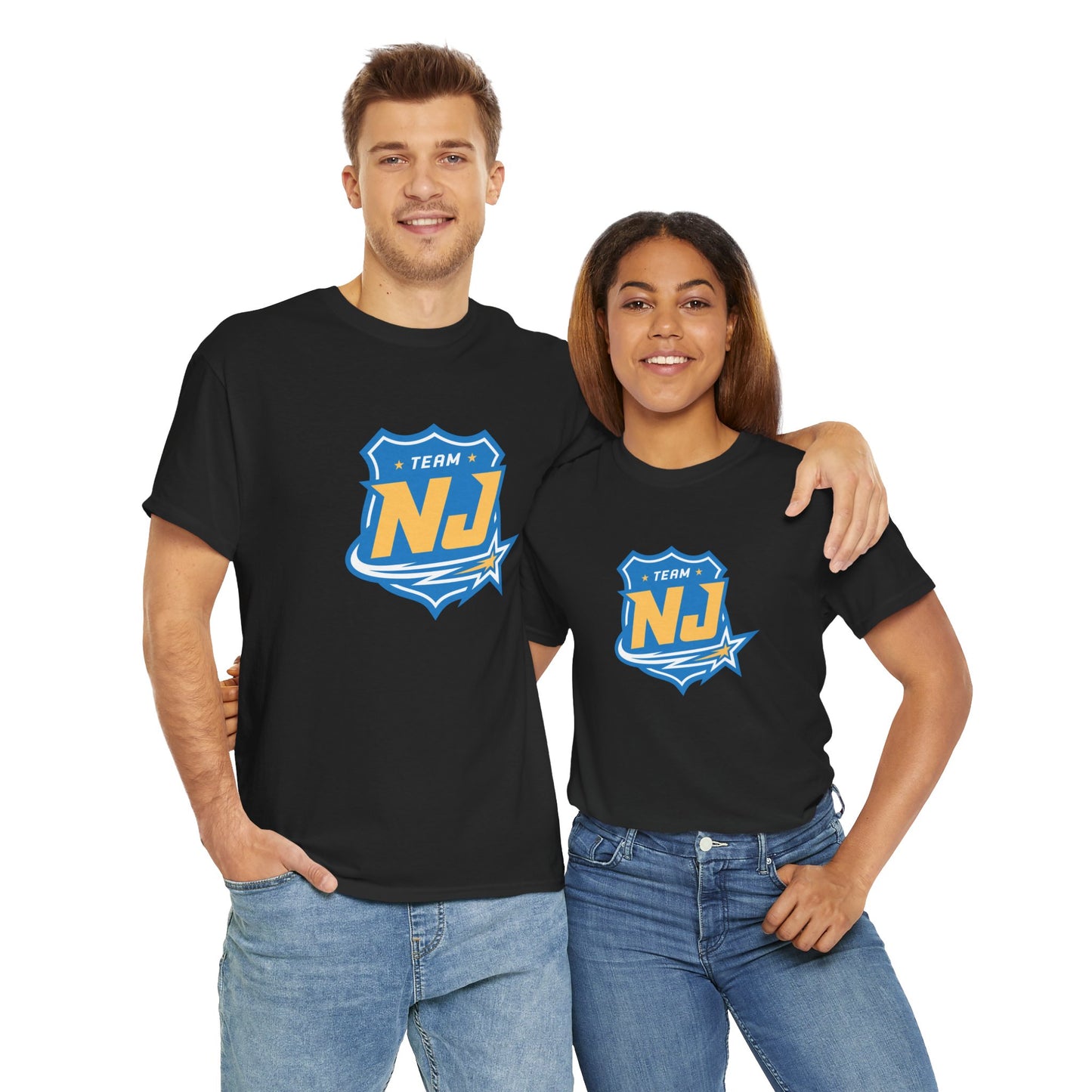 Unisex Heavy Cotton Tee - Future Stars Emblem - NJ