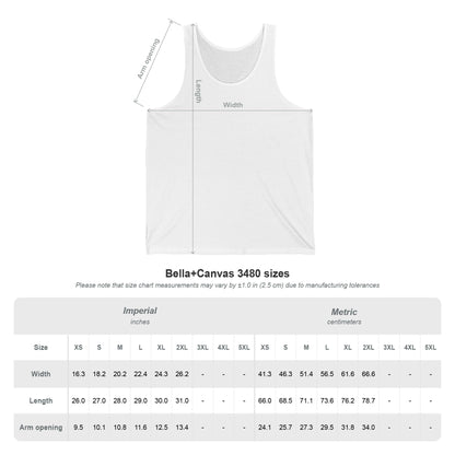 Unisex Jersey Tank - 2026 USA - 2 sided (several color options)