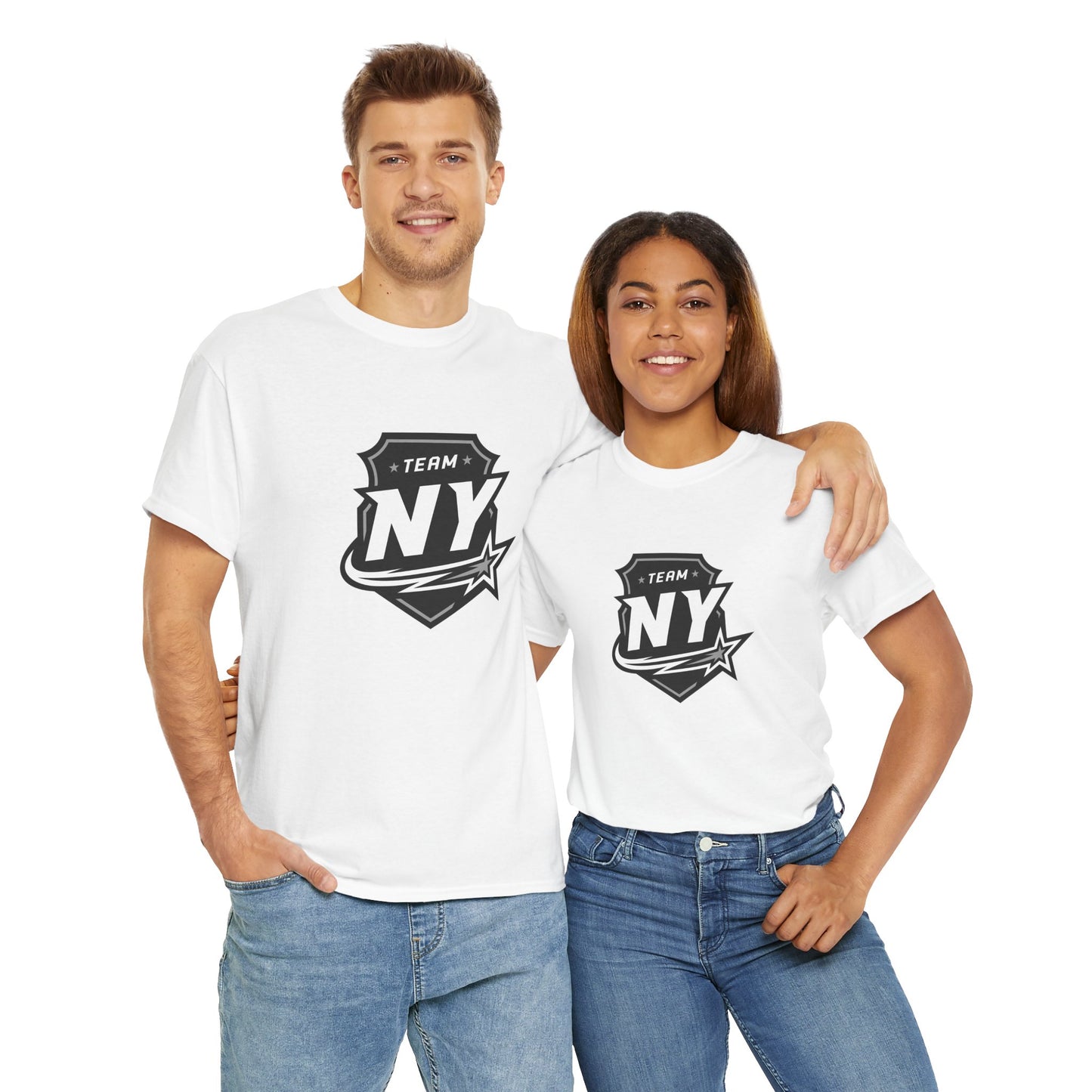 Unisex Heavy Cotton Tee - Future Stars Emblem - NY